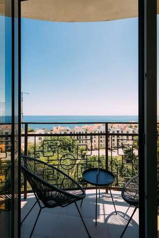Апартаменты Sea and Sky Apartment Одесса Апартаменты-студио с видом на море-7