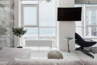 Апартаменты Sea and Sky Apartment Одесса Апартаменты-студио с видом на море-3